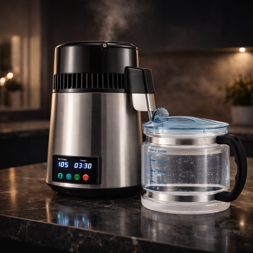 Skyora™ PureFlow Pro – Premium Home Water Distiller