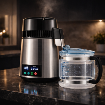 Skyora™ PureFlow Pro – Premium Home Water Distiller