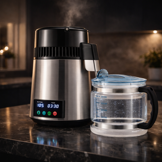 Skyora™ PureFlow Pro – Premium Home Water Distiller